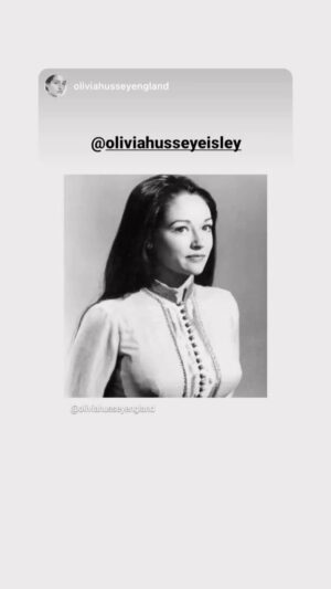 Olivia Hussey Instagram - 