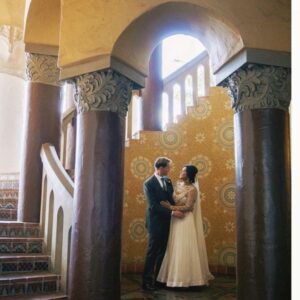Olivia Hussey Instagram - My wonderful son Alex and his new gorgeous bride Devanshi are now Mr and Mrs Martin 🙏We are so happy for them and couldn’t be happier to welcome the brilliant and beautiful Devanshi Patel-Martin into our family❤️🙌🙌🙌🙌🙏🙏🙏🙏🙏🌹🌹🌹🎉🎉🎉🎉