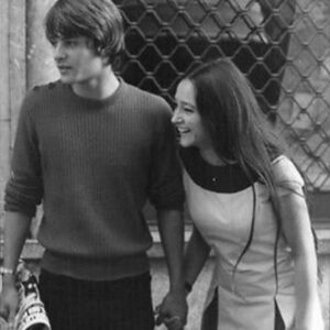 Olivia Hussey Instagram - #fbf to laughing at the papparazzi as we walk in Rome ..happy memory❤️🌹🙏#romeo&juliet#italy#filming#memories❤️🙏