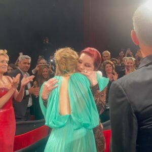 Olivia DeJonge Instagram - melting 💗💗💗💗💗💗💗 @elvismovie @gucci @bulgari #cannes2022