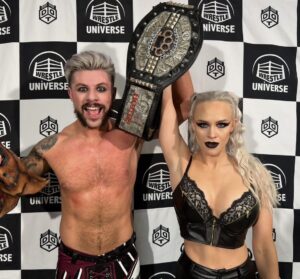 Olivia Kippen Instagram - IRONMAN HEAVYMETALWEIGHT CHAMPION 💋 #DDT