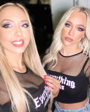Olivia Kippen Instagram - Happy birthday to my spooky bitch, best friend, twin flame, Virgo baby @alliewrestling ✨ It’s so wild to think that in 2014 when we first met, that today we’d become the people we are today, build the craziest & closest friendship ever, & have the absolute perfect tag team today. Thankful for the wonderful, most caring, and genuine person you are. Happy cake day bestieee! Love youuuu 😭🤍 #FinalGirls #TRENDSETTER🖕🏼😈