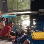 Olivia Morris Instagram - Underwater shoots for The Head S2 🤝🏼 the gorgeous team keeping me from drowning @thehead_serie @themediaprostudio