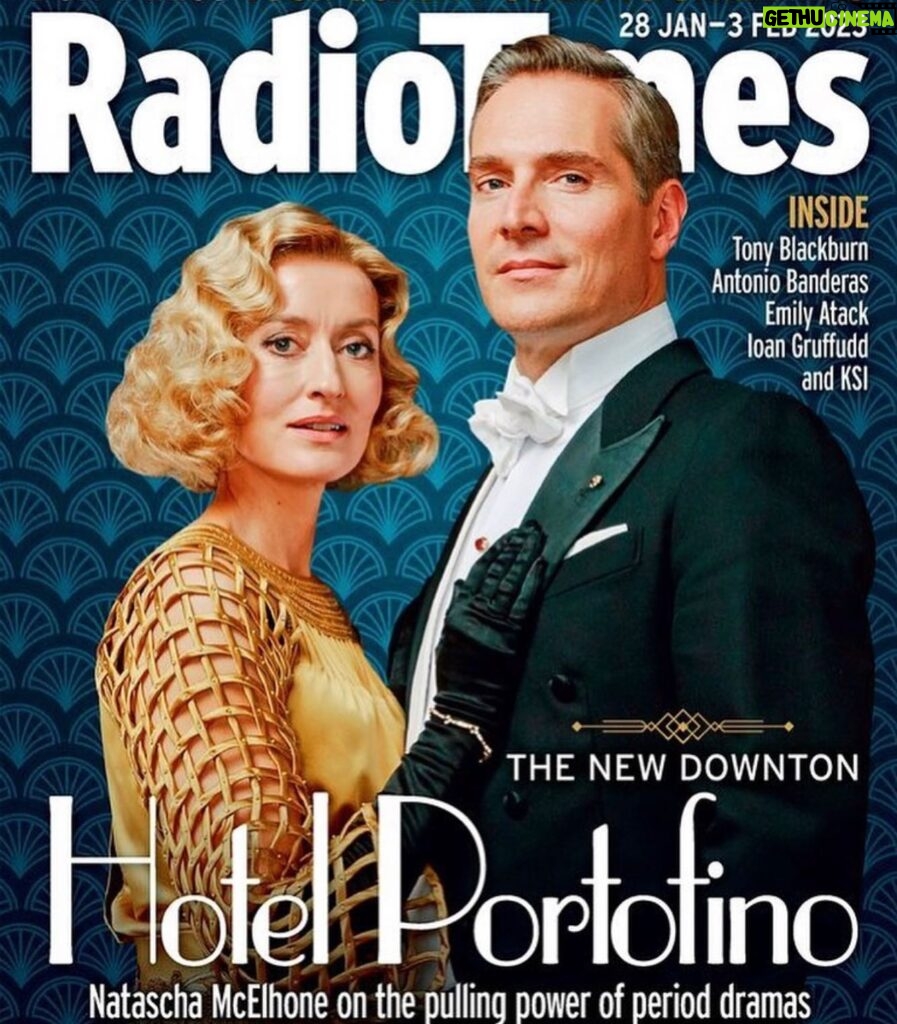 Olivia Morris Instagram - Take a look at these stunners on the front cover of the @radiotimes and while you’re at it catch episode 1 of Hotel Portofino at 9pm Friday 3rd Feb on ITV1. 🍸