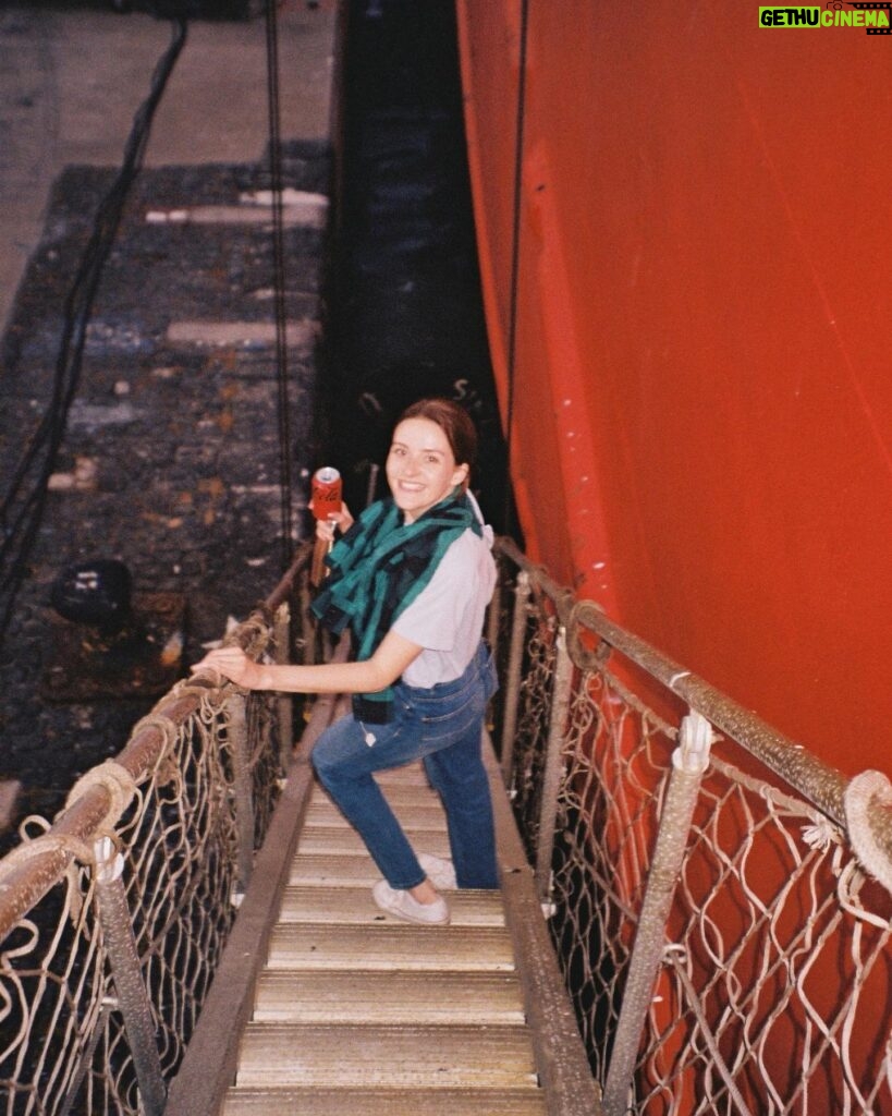 Olivia Morris Instagram - The Alexandria’s many locations. A mix of @katharine.odonnelly and my 35mm film. A ship, an oil rig and a studio.