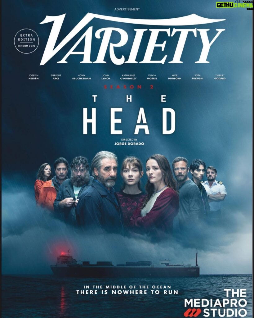 Olivia Morris Instagram - A sparkly front cover for @variety extra edition for MIPCOM Cannes @themediaprostudio @thehead_serie
