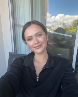 Olivia Sanabia Instagram - Being an actor means wearing makeup on the weekends after playing a character all week who barely wears any, to feel more like yourself again!!! 😝😝😝😝