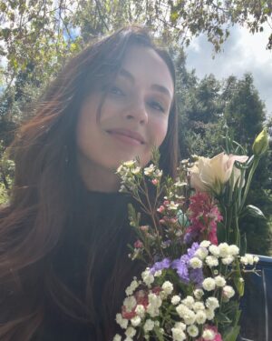 Olivia Sanabia Instagram - MAY!!!!!! 🩵🩵🩵🩵🩵