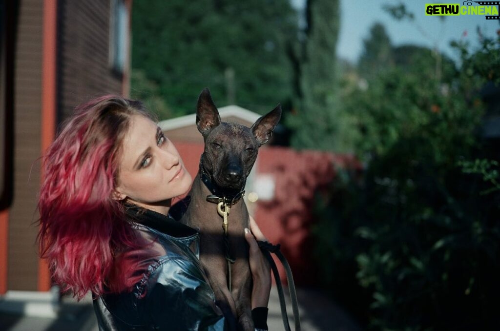 Olivia Taylor Dudley Instagram - From whenever pink hair was the thing during lockdown. #differenttimesamepandemic