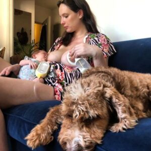 Olwen Catherine Kelly Instagram - To Breastfeed or not to breastfeed - that is the question...
Followed by many many more...

Which formula? Should I structure feed or feed on demand? Should I wake to feed? Can I breastfeed in public? Am I even making enough milk? Should I supplement Vitamin D? Should I pump? Which pump should I use? How often should I pump? When should I pump? Should I drink fenugreek tea? How long should I pump/feed/wait to introduce a bottle and/or soother? What the feck is nipple confusion? Should I allow comfort nursing (again, what even is that and how do I know when its happening)? What vitamins should I take?...

And so on and so forth... 

These are just a FEW of the questions I have typed into google and laboriously pored over the results (mostly when I ought to be napping to make up for lost sleep).

The answer is - your baby, your rules.
This applies to all aspects, not just the topic of breastfeeding.

We started on formula and with much effort (and tears - mine, not Lucy Rose's) successfully converted to the boob. 
This was the right thing for US and OUR baby.
We are still giving a bottle with expressed milk and sometimes formula.
This is how we plan to proceed and so far Lucy has been happy to switch between the two. 🤞
If that changes, it changes and we will accommodate the best choice to keep our baby healthy. 

Whatever you choose to do - follow your instinct, ask for help or advise if you need it,  be malleable - things don't always go the way you imagined they would, and most of all when you are a little further down the line and a 'seasoned' momma - remember that fear of doing something wrong with your little one and don't pass judgment or negative commentary on someone else's choices.

#breastfeedingawareness
#breastfeeding #worldbreastfeedingweek