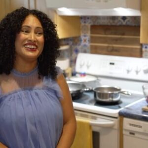 Omallys Hopper Instagram - My surprise visit to see @cooking_con_omi in Rhode Island. During one of our surprise city trips, for @cbsmornings, viewers  urged me to meet Omi Hopper, who at the time, I didn’t know. Mom. Wife. Chef. Proud Puerto Rican. And all around good time! I’m so glad we met. I so enjoyed our chat, and her cooking!
(Note: because Instagram has a 10 minute time limit, the last 40 seconds, or so, can be found on my Facebook page and my YouTube channel.)