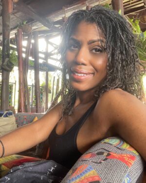 Omarosa Manigault Instagram - Greetings from Akosombo!  @afrikikoresort 🇬🇭