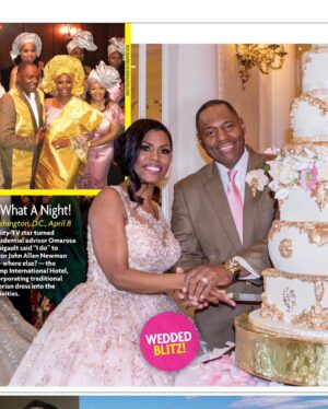Omarosa Manigault Instagram - Happy 6th Anniversary to my wonderful Husband @johnallennewman 🤍🤍🤍
#HappilyEverNewman