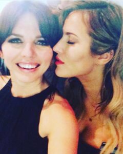 Ophelia Lovibond Instagram - Three years ❤️ There is an ache the shape of you in my heart that on days like today I feel even more keenly. There are simply no words to express how deeply I miss you and our blazing friendship. I love you Carrie and will dance my socks off for you today ❤️ #tinydancer #bekind #carolineflack