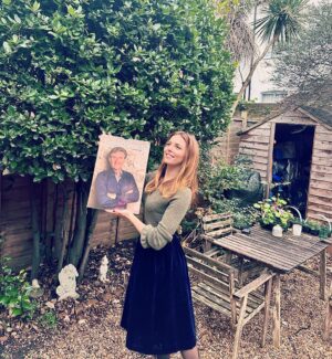 Ophelia Lovibond Instagram - ✨A very Merry Christmas from me and Daniel O’Donnell ✨ #sofestive #brothersgivegoodgifts #merrychristmas #🎄 #danielodonnell @boden_clothing