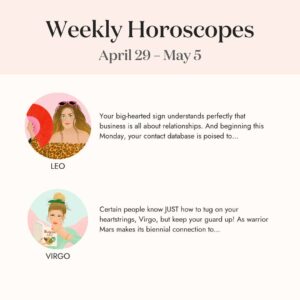 Ophira Edut Instagram - ⬇️👁️ Comment WEEKLY ⬇️ below and we’ll DM you the link to keep reading your full Weekly Horoscope! ⁠
⁠
#astrology #astrotwins #astrostyle #astrologypost #horoscope #horoscopes #weeklyhoroscope #weeklyhoroscopes