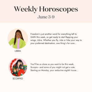 Ophira Edut Instagram - ⬇️👁️ Comment WEEKLY ⬇️ below and we’ll DM you the link to keep reading your full Weekly Horoscope! ⁠
⁠
#astrology #astrotwins #astrostyle #astrologypost #horoscope #horoscopes #weeklyhoroscope #weeklyhoroscopes