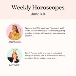 Ophira Edut Instagram - ⬇️👁️ Comment WEEKLY ⬇️ below and we’ll DM you the link to keep reading your full Weekly Horoscope! ⁠
⁠
#astrology #astrotwins #astrostyle #astrologypost #horoscope #horoscopes #weeklyhoroscope #weeklyhoroscopes