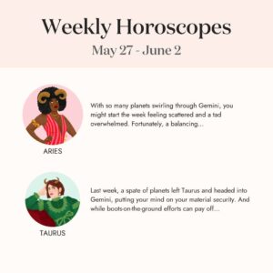 Ophira Edut Instagram - ⬇️👁️ Comment WEEKLY ⬇️ below and we’ll DM you the link to keep reading your full Weekly Horoscope! ⁠
⁠
#astrology #astrotwins #astrostyle #astrologypost #horoscope #horoscopes #weeklyhoroscope #weeklyhoroscopes