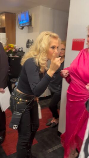 Orfeh Instagram - Backstage at Betty Buckley lifetime acheivement award! Orfeh practicing her PROMISES PROMISES song WITH Betty Lynn (who originated the role in London!) Bonnie Milligan loving it!