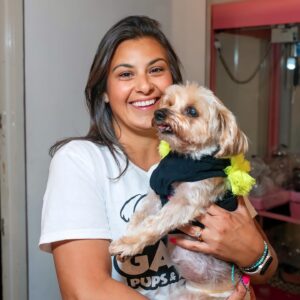 Orfeh Instagram - ❗️Up for adoption❗️pls share 🐶 

Meet the adoptable dogs from the @patriciafield x @pompomcharlie 🎂 rescue fashion show!

Slide 1: From @pupstarzrescue {ADOPTED!!!}
Dafffodil, 10yr old lovable female (left)

Angie, 19yr old sweet dachshund (right) {ADOPTED}

Slide 2:  From @gattopupsandfriends 
Bonded Yorkies Peep (13yrs old) and Cadbury (15yr old) we'd love for these angels to be rescued together. They get along with everyone including kids and other dogs.

Slide 3: From @animalhaven {ADOPTED!!!}
Adelaide, our 1 year old, 6lbs baby who is a snuggler, house-trained and as sweet as can be.

Slide 4: From @animalhaven 
Ezzy Zhoo, a 14yr old Pomeranian. He's an active, calm pup ready to find his forever family

Slide 5: From @truenorthrescuemission (ADOPTED)
Benny, a 1 year old a quiet and respectful love bug being fostered by @laurenscala 

(More photos of the pups in the slides after)

All the outfits are one-of-a-kind 'Kiss the Dogs NYC for Patricia Field ArtFashion and will be available on patriciafield.com 

📷  @melvinmescudi and @Graylockphoto  #JenniferGraylock, #Graylockphoto