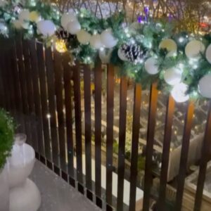 Orfeh Instagram - When @andy_karl   @orfeh host a 🎄 sing-a-long 🎤 at the @parkterracehotel with @hotelchocolatusa serving up hot cocoa and and espresso 🍸.

🫶🏼Did @will.linendoll and I make a 🎄 music video with Orfeh and Andy?
🫶🏼Did @pompomcharlie sing backup for @andy_karl? 
🫶🏼Was there a Page Six article?
🫶🏼Was I reunited with my chosen family?
🫶🏼Did I give @orfeh my @rpzlrpzl headband because she is the 👸🏻?
🫶🏼Does @parkterracehotel’ 6th floor bar/terrace @terrazzobryantpark have the most perfect view of Bryant Park?

The answer is yes. And it’s all documented in this carousel♥️Happy holidays!

#bryantpark #parkterrace #orfeh #andykarl