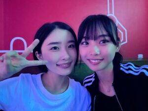 Oto Abe Instagram - お久しぶりの投稿🌼
ボーリング行ってきました🎳
れいよちゃんとツーショット📸💕