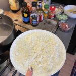 Paget Brewster Instagram – Rice prep.