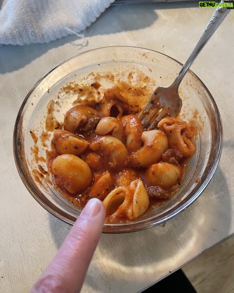 Paget Brewster Instagram - Success Beefaroni!!