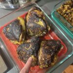 Paget Brewster Instagram - Charred chickens..