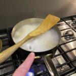 Paget Brewster Instagram - Pasta trick