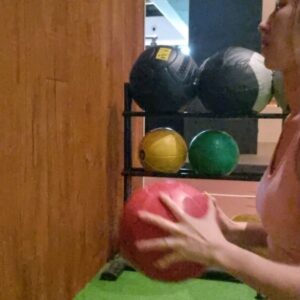 Paige Chua Instagram - Any one remember having the medicine ball as part of your training regime? 

It is something most netball girls dread.

Such a chore but the netball sure feels lighter afterwards....

#netballmemories #netballgirl
