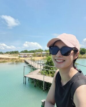 Paige Chua Instagram - Bid goodbye to the charming view that kept me calm and relaxed for the few days I was in Bintan.  

It took me this long to visit this popular, close to home resort destination( the previous time was for work), and I don't think it will be the last...😍