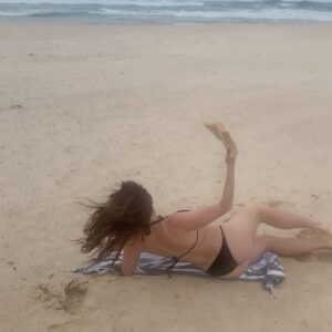 Paige Elkington Instagram - Absolutely stunning beach day that I’ll never forget 🫶🫶🫶