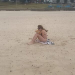 Paige Elkington Instagram - Absolutely stunning beach day that I’ll never forget 🫶🫶🫶