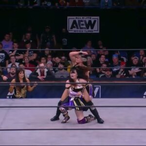 Paige Wooding Instagram - Another one drinks the Hayterade…

#AEWRampage 
#HayterHitsHard