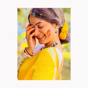 Pallabi Dey Instagram - Happy holi❤️