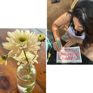 Pallavi Patil Instagram - Be patient with yourself 🌸🌼🌺
.
.
Don’t miss last photo 😁
.
.
#flowersandme #goa #metime #doodling #pallavipatil