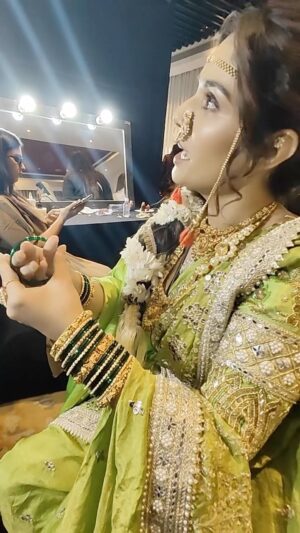 Pallavi Patil Instagram - Marathi Film Industry sensation Pallavi Patil prepares to mesmerize the runway with Satyam’s exquisite antique jewelry collection. Stay tuned as elegance meets tradition in a captivating display of beauty and sophistication