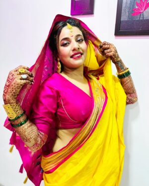 Pamela Mandal Instagram - Ganpati Bappa Mourya

#reelsinstagram #reels #dance #ganpatibappamorya #ganpatifestival #festivevibes #bts #harekrishna #krishna #bappamorya #gannu #ganpati #like #comment #krishna #gopi