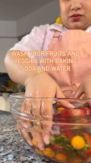Paola Velez Instagram - Washing your fruits and veggies might be tedious and to some even controversial however it’s important that we take a few extra steps to properly prepare them for your day to day uses. 

I’ve also found that when washing in this solution my berries last longer than if I were to just store them directly from the store or from the farmers market. 

What do you think? Is this step not worth it? 

#washingfruit #fruitandveggies #cheflife #cheftips #foodandsafety #washingtondc
