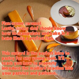 Paola Velez Instagram - As a line cook have you ever wondered what other skills and techniques you need to learn to grow in the kitchen? There isn’t a direct ladder to sous, CDC or even executive chef except right place and time or interviewing until your socks fall off. 

But as you’ve been trying to grow and learn I’m sure you have a I wanna be a chef check list: 
•if you have time to lean, you have time to clean. 
•what are the five mother sauces
•knife cuts are fast as fux boi! 
•use oui chef and soigné in a sentence multiple times during your shift

But one bullet point that is often over looked is the 
•what are the pastry basics that I need to learn so I’m able to create a full menu (including dessert). 
Swipe to see what I believe are good recipes to research and practice to grow your pastry skills. (Even if you’re not a line cook trying to level up). 

#chefskills #pastrychef #cheflife #carousel #pastrygram #thebearfx