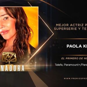 Paola Krum Instagram - Gracias @produpremios  por este hermoso reconocimiento!!!!
#elprimerodenosotros 
#jimena
Me siguen dando alegría y satisfacción!!!
@telefe 
@paramountplusla