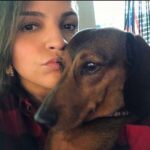 Paola Lázaro Instagram - Con el guapo 🥰 El Panki 😊 don’t know how I would have endured this period without this buddy 🌼#petappreciation No sé cómo hubiera sobrevivido esta etapa sin este amiguito 🥰