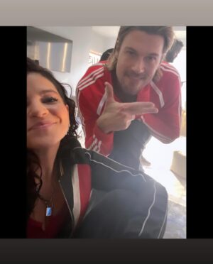 Paola Lázaro Instagram - @nickzano bringing some joy to our 🌎 2022 #bts #obliterated 

#Obliterated #ObliteratedNetflix #Netflix #HechosPolvo #Explosivos #Sptv #SonyPictures #Netflixandchill #NetflixBrasil #Gomez #McKnight #2022 #lasvegas #NetflixEspaña #bts #behindthescenes #lasvegas #NetflixLatam #Actress #Actor #ActorLife #cobrakai #AngelaGomez #ChadMcknight #PrincessTWD #TWD #TWDFamily #PuertoRican #🇵🇷
