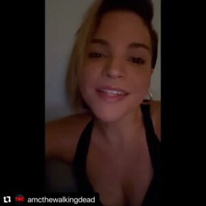 Paola Lázaro Instagram - Tonight is the night on AMC 9/8c 💓 #Repost @amcthewalkingdead 
Hi everyone, this is Paola Lázaro @paola__lazaro aka Princess and today I will be taking over the account. Sending much love to everyone 💓 #TWDPrincess