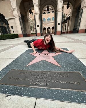 Paris Smith Instagram - i’m so proud and excited to be attending @usccinema  for my MFA in Writing for Film and TV ❤️ this will be my home for the next 2 years and i can’t wait for this incredible journey! i’m so honored and grateful to be back at USC and to be a part of the top film school 🥰 #fighton