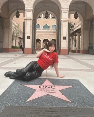 Paris Smith Instagram - i’m so proud and excited to be attending @usccinema  for my MFA in Writing for Film and TV ❤️ this will be my home for the next 2 years and i can’t wait for this incredible journey! i’m so honored and grateful to be back at USC and to be a part of the top film school 🥰 #fighton