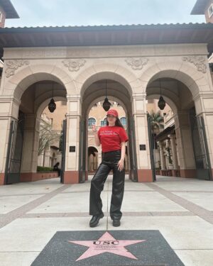Paris Smith Instagram - i’m so proud and excited to be attending @usccinema  for my MFA in Writing for Film and TV ❤️ this will be my home for the next 2 years and i can’t wait for this incredible journey! i’m so honored and grateful to be back at USC and to be a part of the top film school 🥰 #fighton
