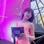 Park Cho-a Instagram - 2023 G-KPOP콘서트의 진행을 맡게되어 너무 영광이였습니다🏅관계자 여러분 모두 고생하셨고 저를보러와주신 팬분들께도 진심으로 감사드려요🙇🏻‍♀️👋🏻 #G-KPOPCONCERT #헤메스열일 #마지막날❣️